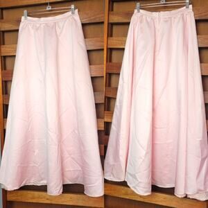 VINTAGE Jump Apparel Baby Pink Full Skirt, Sz 5/6